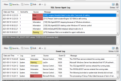 SQL Server log and Windows Event log